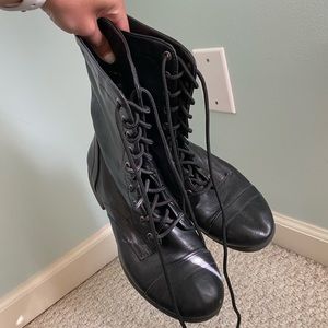 Black Combat Boots